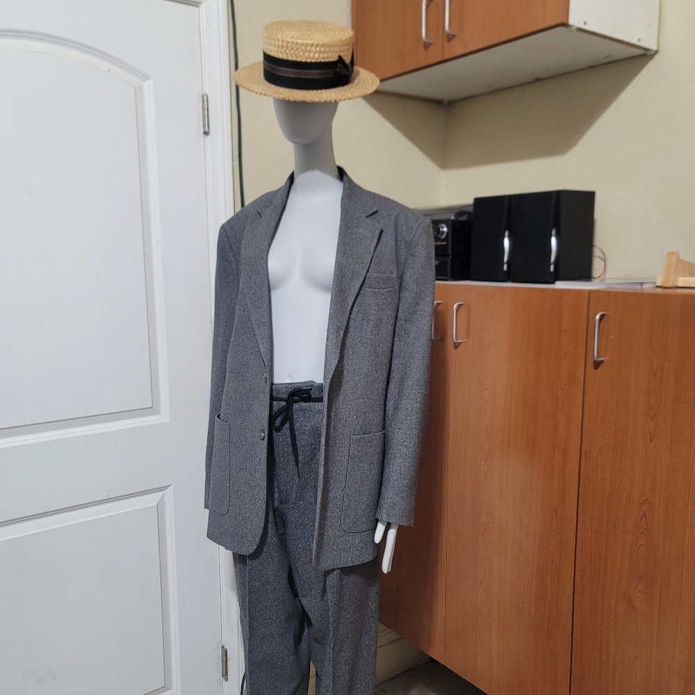 Limited Scott Fraser Collection 3 Piece Boccia Flannel Suit 40R - Picture 2 of 8